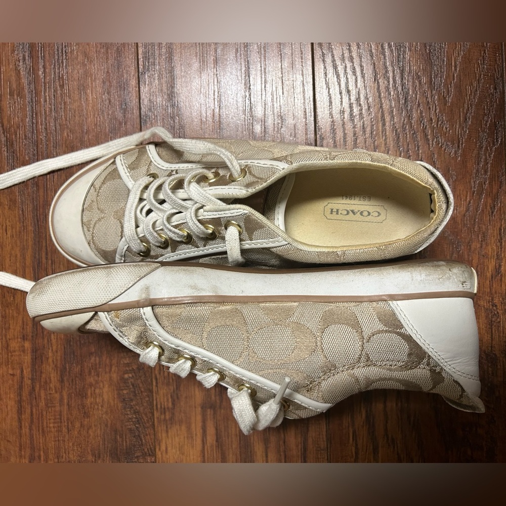Coach tennis shoes